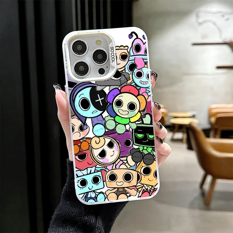 D-Dandys W-World Game Soft Phone Case for iPhone 15 16 17 Pro Max 17Air 16E 14 Plus 13 12 Mini Shockproof Cover Back Shell