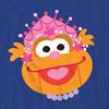 Sesame Street Unisex Adult Telly Monster Nutcracker Christmas T-Shirt