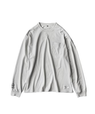 GORDON MILLER Unisex Langarm VIBTEX Größe 0 S Größe Hellgrau 1767067 T-Shirt WORKS_UTILITY (JP-Äquivalent)