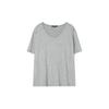 LAP Rayon V-Neck Loose T-Shirt As7Ct161