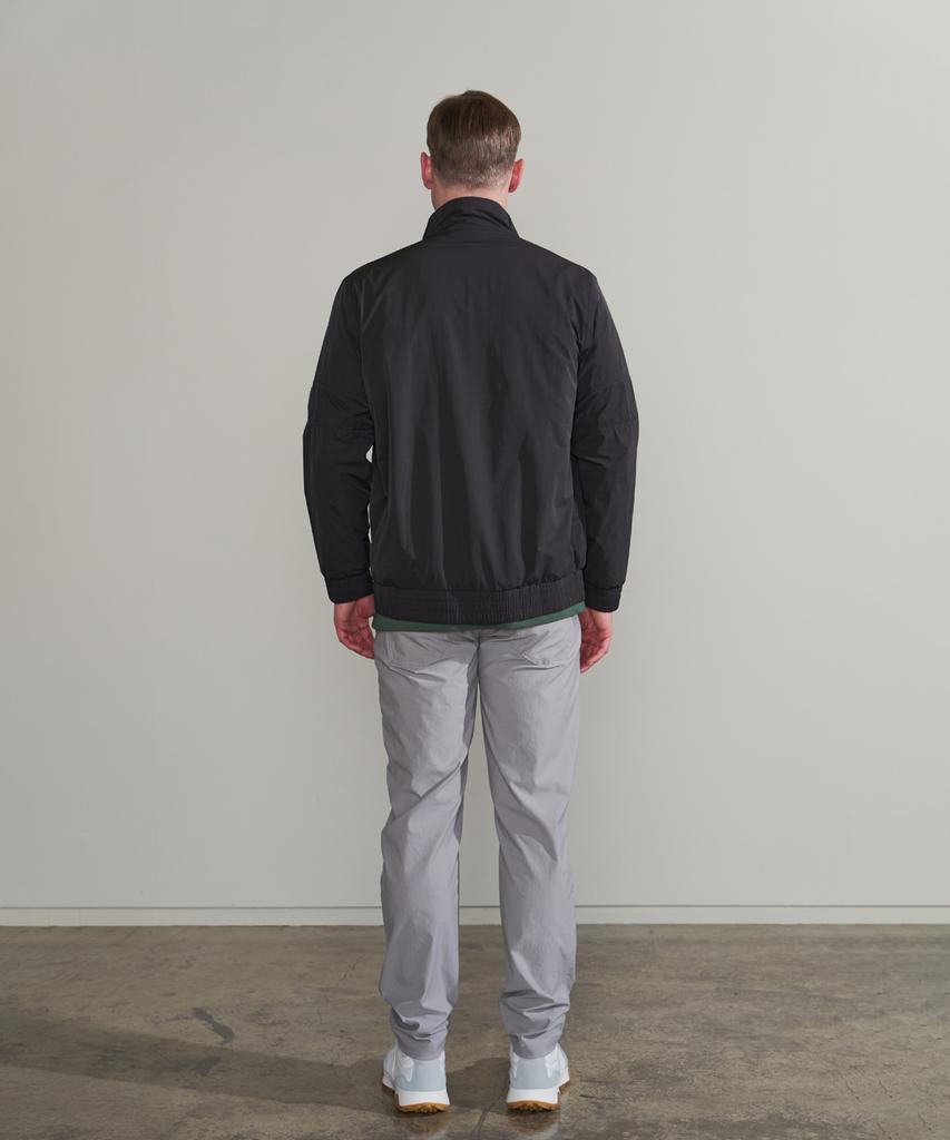 PANICALE Gray Embroidery Point Chino Pants