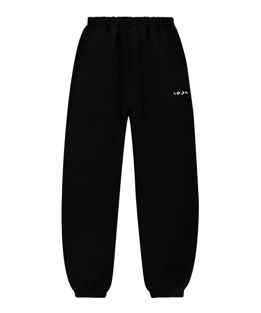 INJIACTIVE Fleece Jogger Black