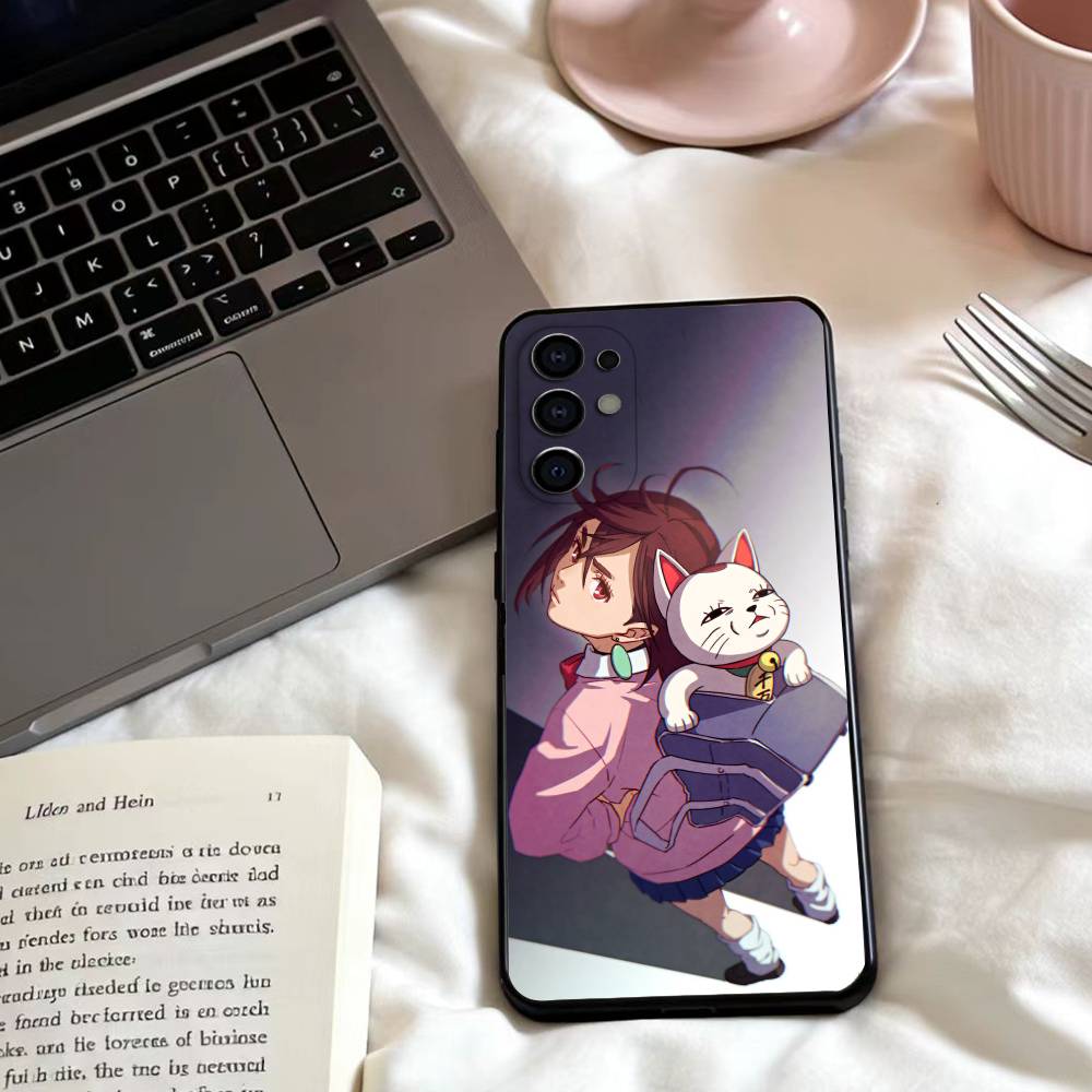 Anime d-DandadanS  Phone Case For Samsung S25,24,23,22,30,21,10,9,Ultra,Plus,Lite,FE,4,5 G Soft Black Case
