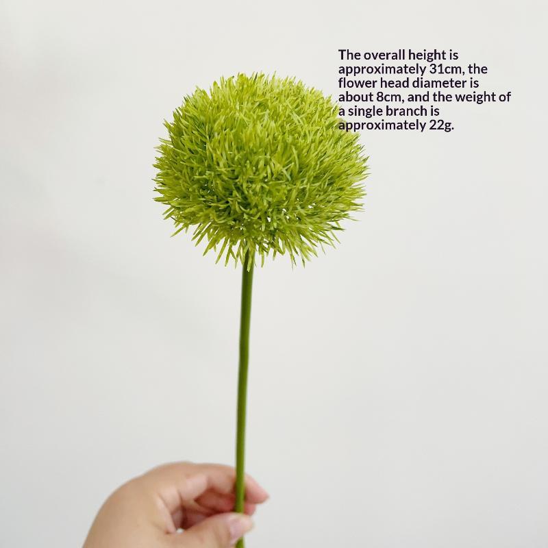 Artificial Flowers Arrangement Pom Dianthus Stems Realistic Fake For Home Office Wedding Vase Decoration