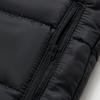 Men's Casual Solid-color Stand-up Collar Cotton-padded Jacket, Sleeveless Light And Warm Cotton-padded Jacket