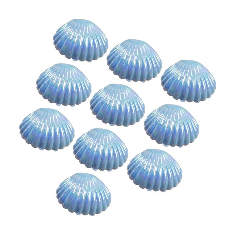 10pcs Shell Boxes for Everyday Use and Travel Wedding Snacks Cookie Storage Case