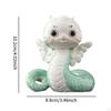 Snake Statue Tea Pet Collection Trays Accessories Animal Sculpture Ceramic Ornament for Tearoom