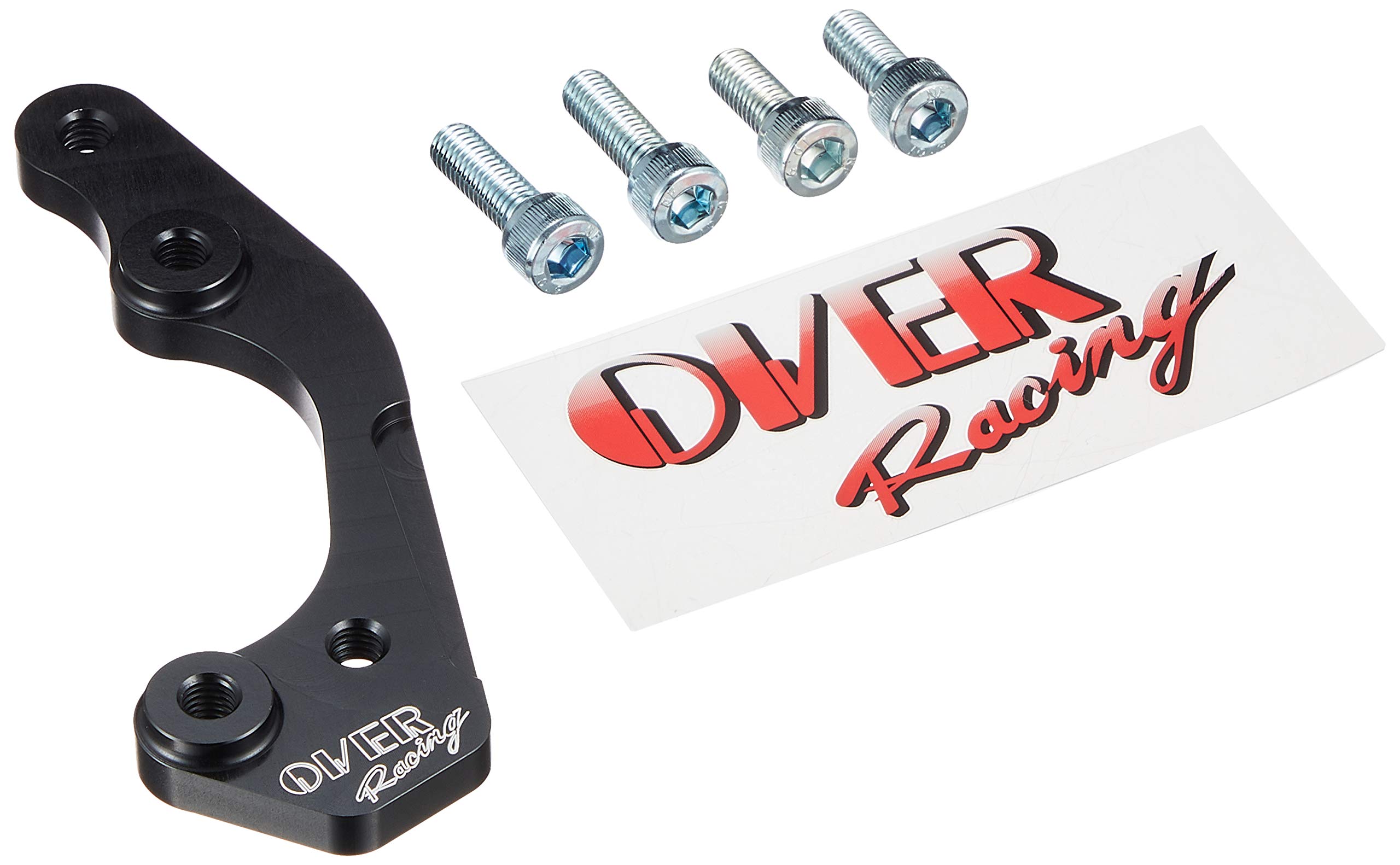 OVERRACING Front Caliper Support for Brembo 2-Piece (Crab) Caliper, Black, MONKEY125, 83-012-12B