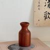 Minimalism Flowerpot Floral Arrangement Tabletop Decor Simple Wooden Vase  Office Desk