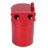 Oil Catch Can Aluminium Alloy Fuel Separator Reservior Trap Tank Replacement for Chevy Silverado 1500 Red