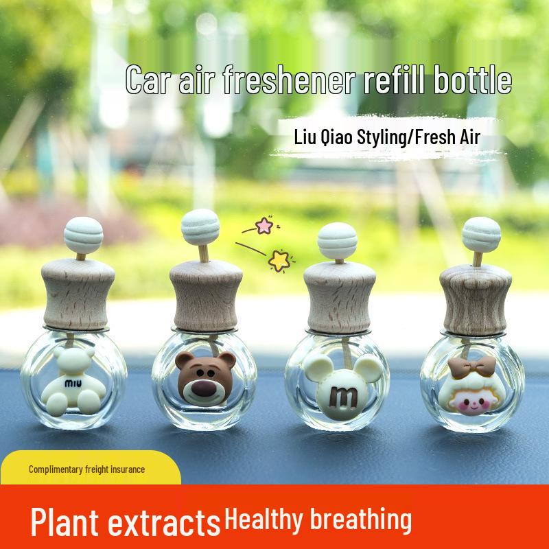 

High-End Car Air Vent Aromatherapy Bottle with Long-Lasting Light Scent Flower - 1 Piece