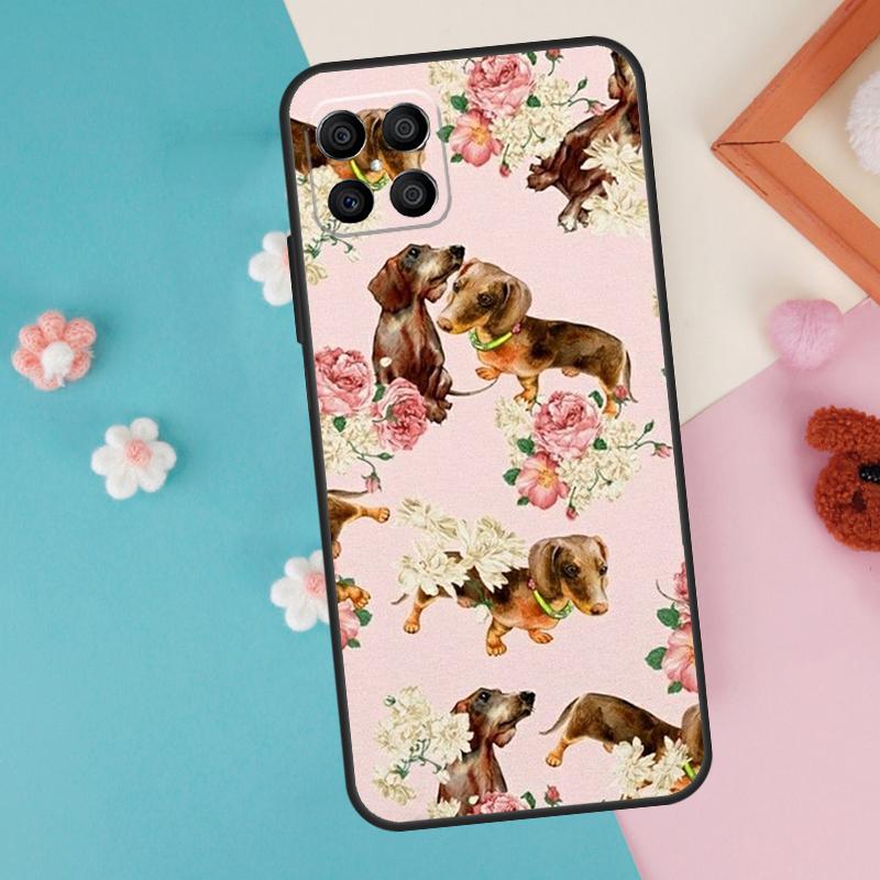 Cartoon Dachshund Dog Case For Honor Magic 7 5 6 Lite Pro Honor X8b X9b X9a X8a X8 X9 X9c 50 70 90 200 Lite Cover