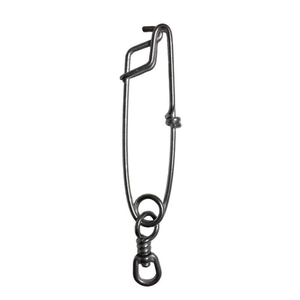 20 buc Inel pescuit Vârtej rulant rotație 360 grade Agrafa pescuit Snap 2024 Conector pescuit