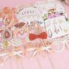 23pcs/set Team Bride To Be Paper Photo Booth Props Mask Photobooth Bachelorette Party Bridal Shower Wedding Decoration Supplies