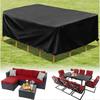 Patio Set Cover - Garden Furniture Cover | Weatherproof Garden Furniture Cover |127x127x74cm