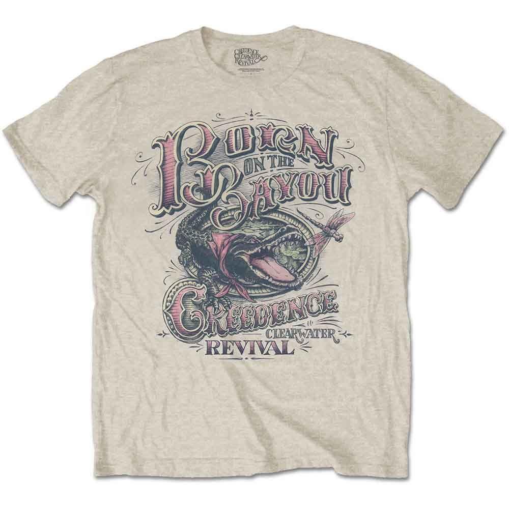 Creedence Clearwater Revival : Born on the Bayou OFFICIAL NEW Unisex shirt Cotton Oversize Large Size