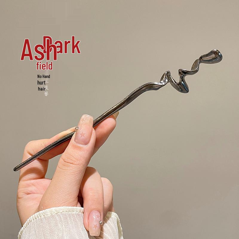 Chinesische High-End Quasten Haarnadel: Hanfu-Haaraccessoire im antiken Stil aus Holz