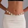 Fashion Vintage Oval Craved Metal Waist Chain For Women Retro Style Exquisite Gold Color Plated Belt Female Body Jewelry Gifts