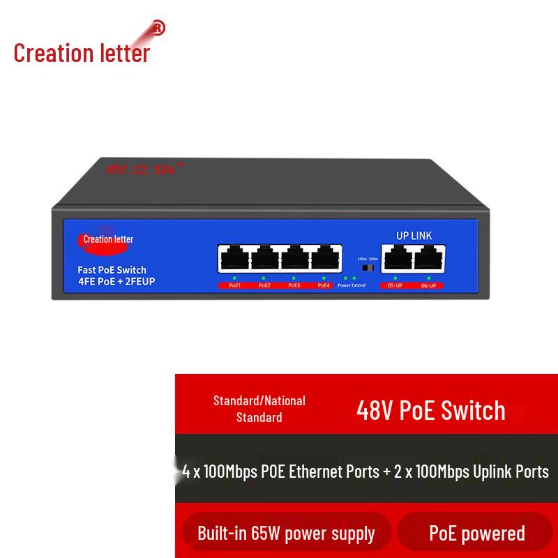 Chuanglixin Desktop Standard POE Ethernet Switch