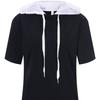 Shop   Women S SS Premium BoTTom STring Span ShorT Sleeve Hoodie T ShirT Lb wSh 