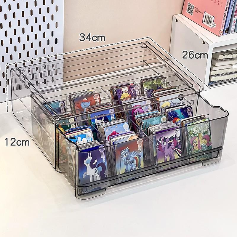 Transparent Acrylic Medicine Storage Drawer - Desktop Organizer Box