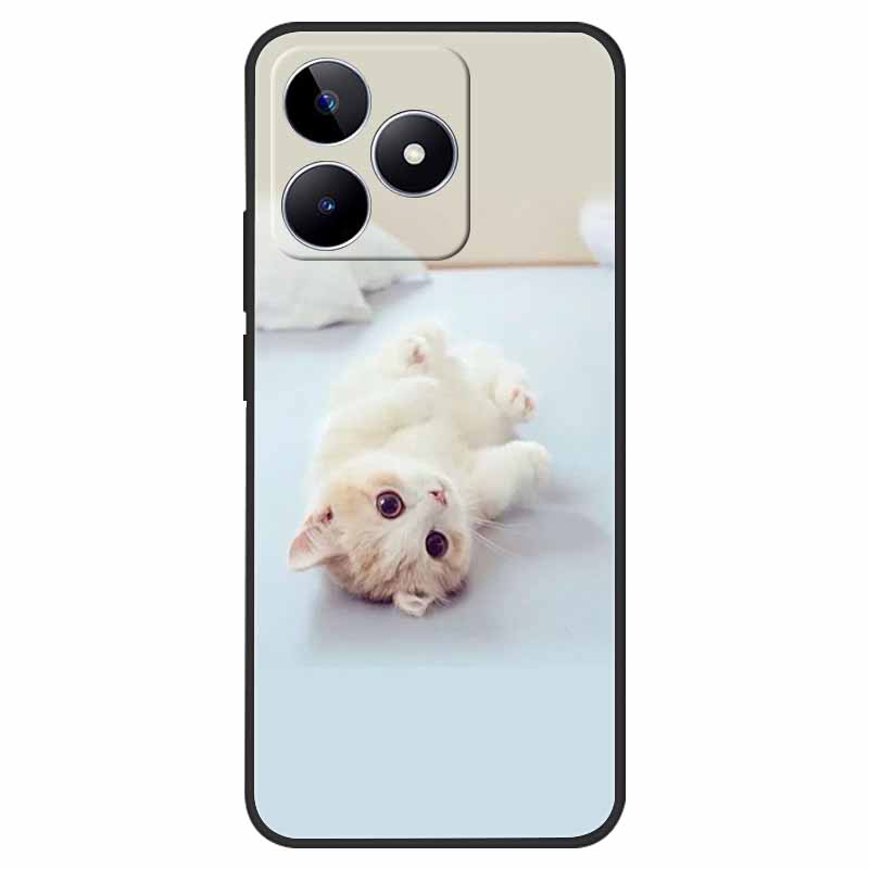 For Realme C53 Case Shockproof Soft silicone TPU Back Cover For OPPO Realme C53 4G Phone Cases Cartoon RealmeC53 C 53 2023