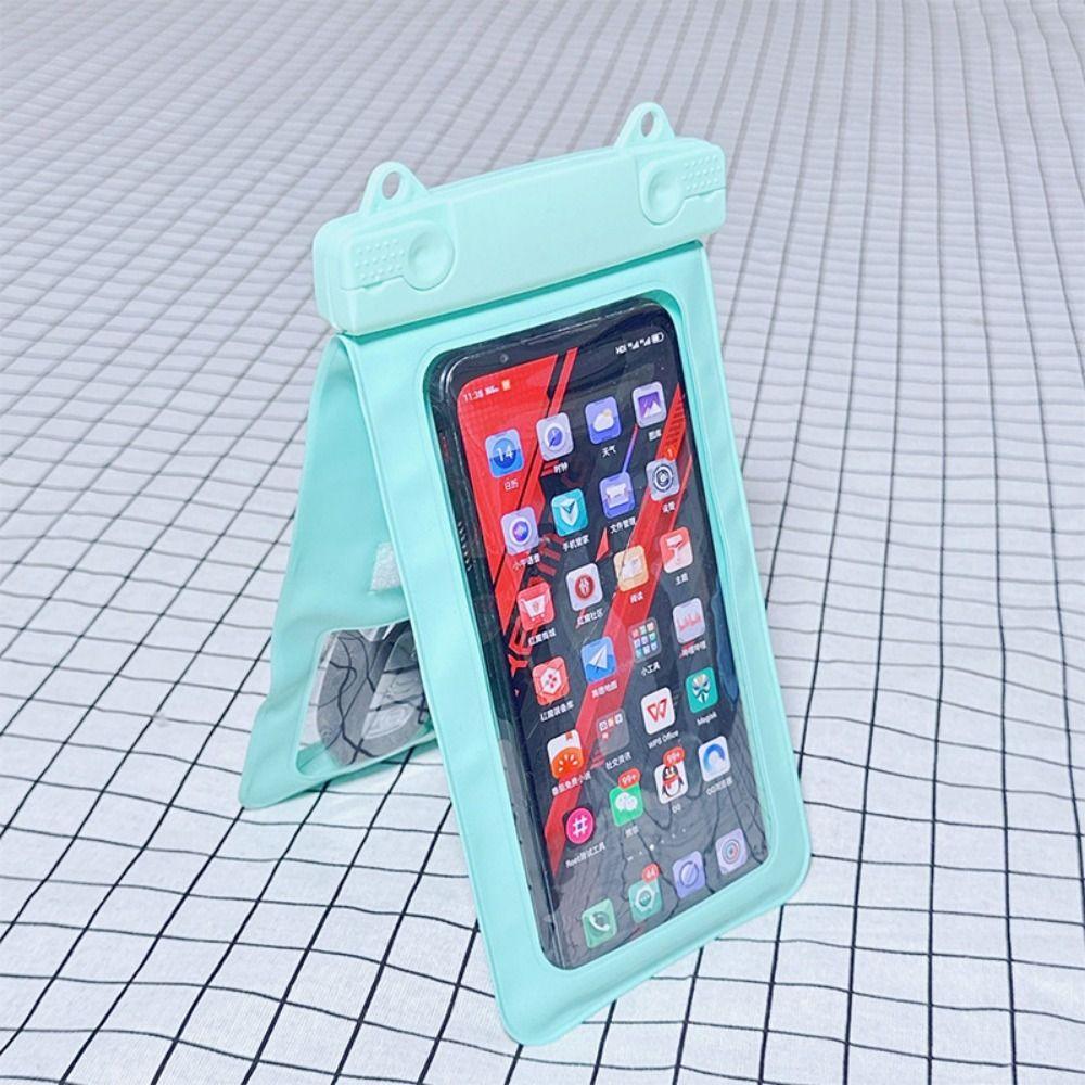 Touchscreen Waterproof Phone Pouch Double Pocket Clear Swim Phone Cover  Swimming