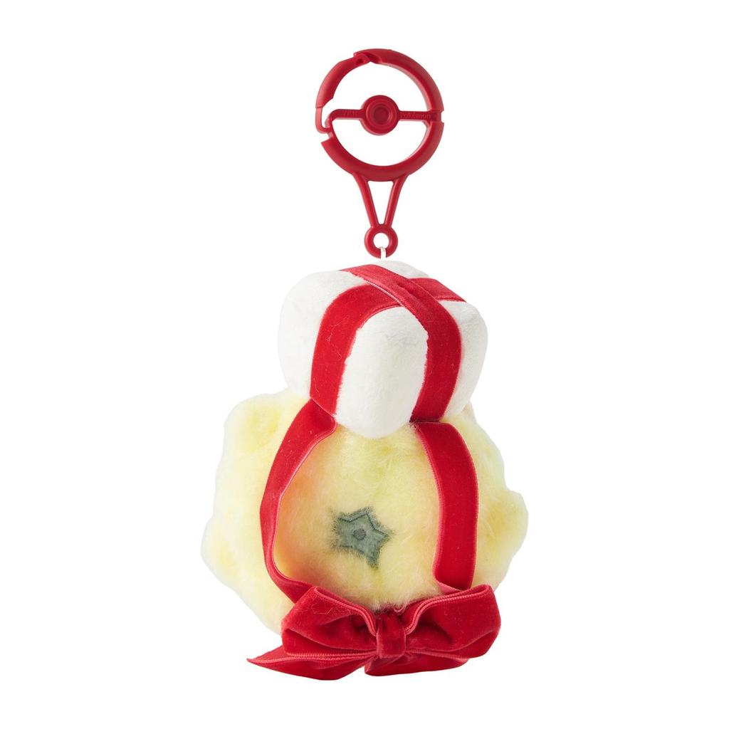 Pokemon Plush Key Chain Whimsicott Pokémon Holiday Blessings Japan NEW