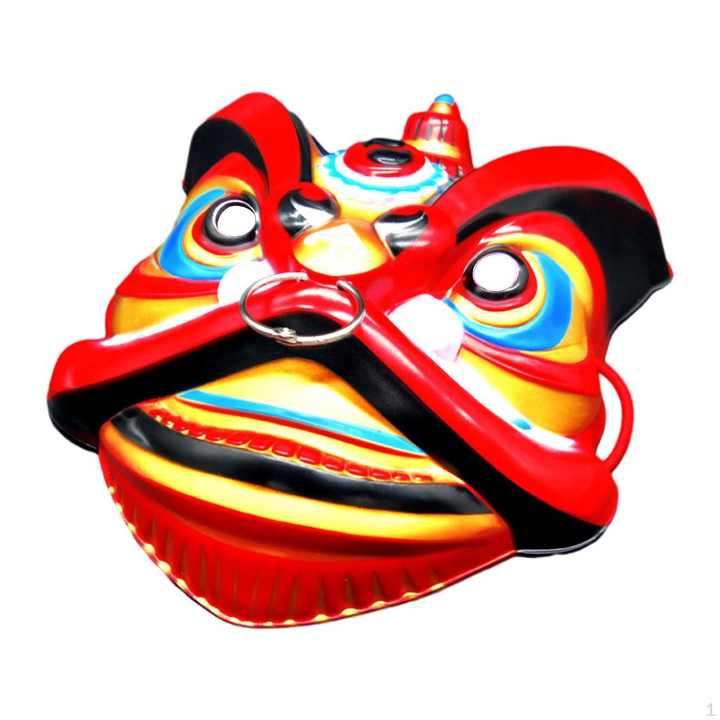 Eastern Lion Mask Animal Face Classic Dance for Cosplay Party Props