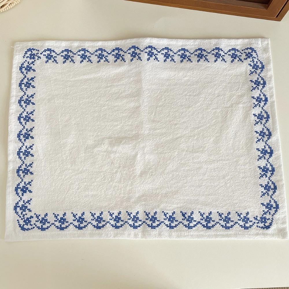 29*37cm Table Napkin Square Cover Cloth Placemats Desktop Decoration Mat  Kitchen