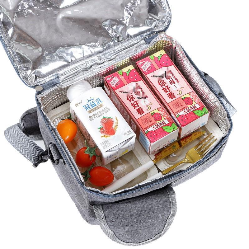 Mommy Bag Dual-Use Insulated Milk Storage & Lunch Bag with Aluminum Foil Layer