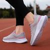 Women's Flying Woven Running Shoes Spring and Summer Low Cut Lightweight Breathable Mesh Casual Sports Shoes