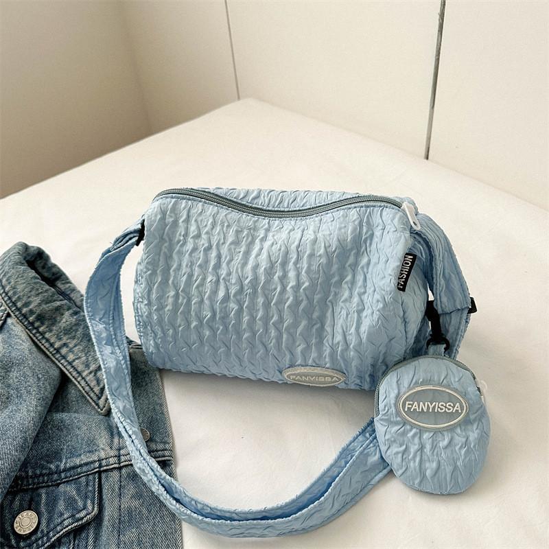 Stylish Casual Bubble Bag For Women In Trendy Colors Perfect For Students And Everyday Use