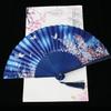 Bamboo Wooden Handmade Colorful Vintage Style Fan Crafts Dance Hand Fan Folding Fan Home Decoration