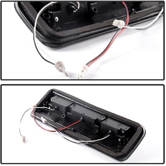 GRAND ORANGE LED Third Brake Lights Compatible With Ford F150 / Fits Lincoln Models 2004-2008 DOT Certified 3Rd Tail Light Assembly