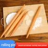 Zhaoran Solid Wood Rolling Pin & Glass Dough Mat Set
