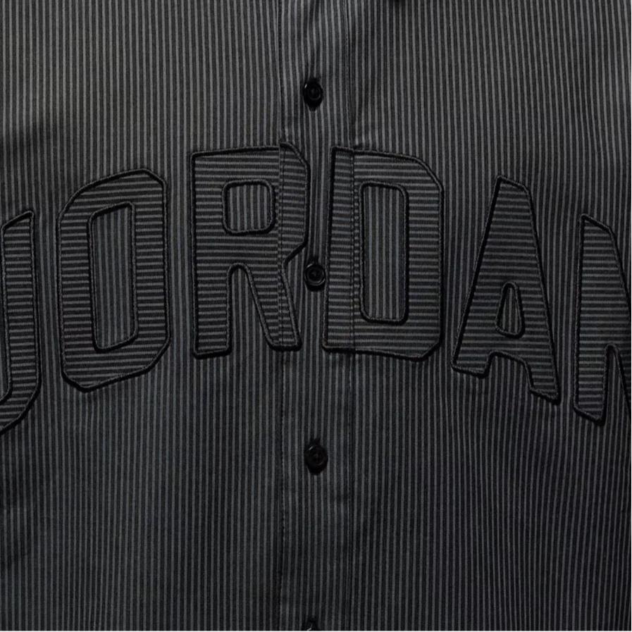 Jordan Flight Solid Locker geschnittenes Oxford Langarmhemd Herrenhemden IB0318-011
