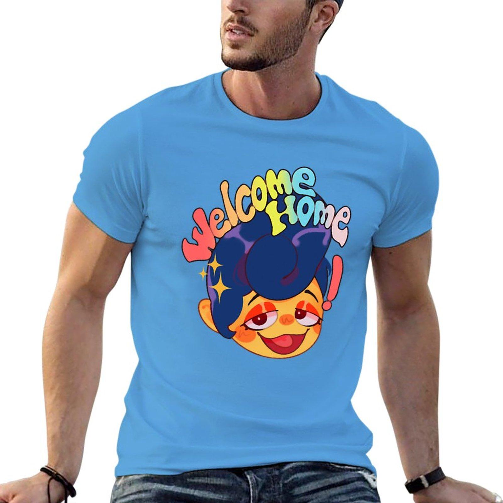 New Welcome Home ! Wally Darling T-Shirt T-shirt for a boy Short t-shirt Blouse blank t shirts clothes for men S