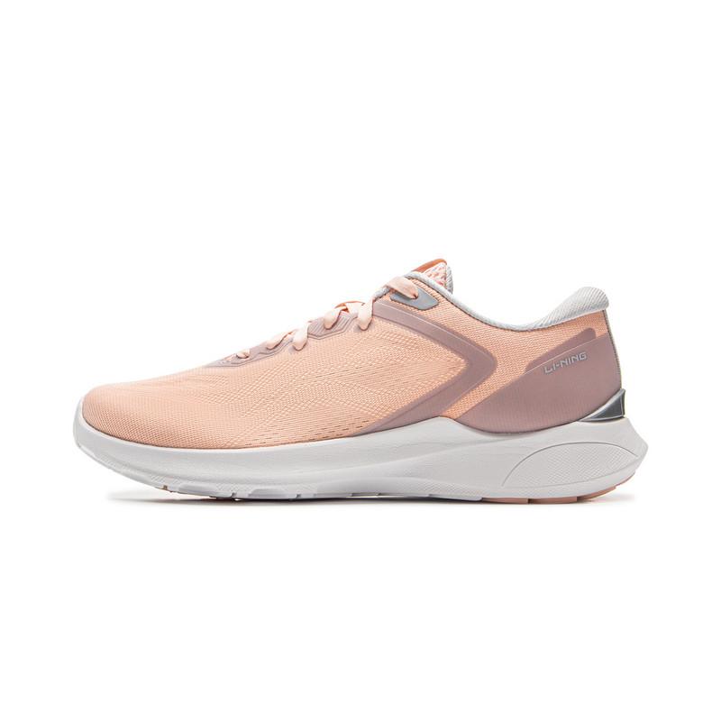 

Li Ning Qingyi Fabric Breathable Low top Casual Running Shoes Women s Orange Pink AGLV104-4 38