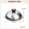 Basting Cover Melt Lid Food Heavy Duty Multipurpose Griddle Dome Grill for Burger