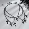 Vintage Hollowing Cross Waist Chain Temperament Multi-layer Body Chain Punk Waist Chain  Women