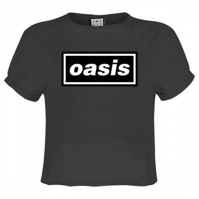 Womens/Ladies Oasis Logo Crop Top