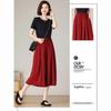 Ice Silk High Waist Wide Leg Capri Pants - Women's Korean Style Loose Fit Summer 2025.