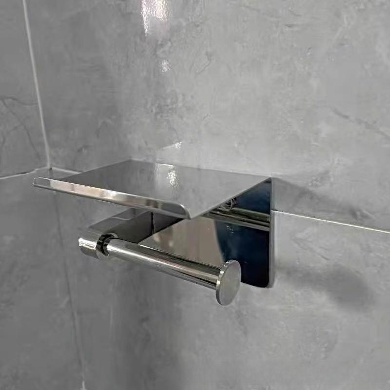 Modern Steel Stainless Wall Mounted Toilet Paper Holder For Kitchen Bathroom