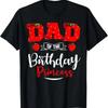 Dad Of The Birthday Princess Strawberry Theme Bday Party T Shirt