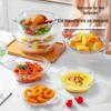 Heat-Resistant Microwave Safe Glass Bowl and Ceramic Steaming Dish Collection