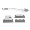 Window Groove Cleansing Set Detachable Washable Remove Dirts Track Cleaner Brush for Home Car