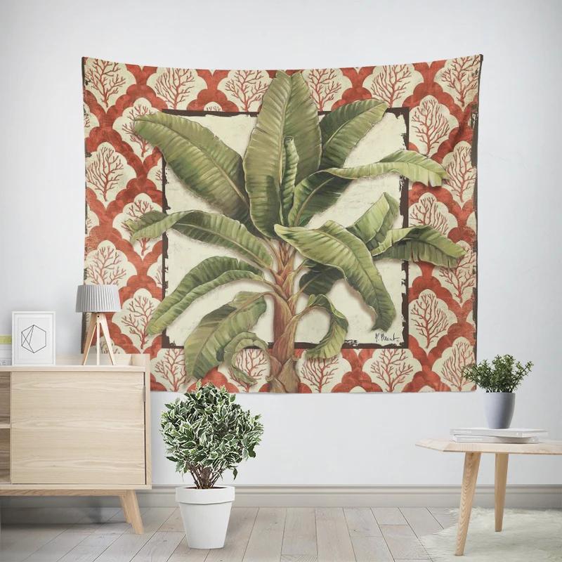 Modern Wall Decoration Aesthetics Home Hawaii Tapestry Rural Nostalgia Hanging Large Fabric Autumn Bedroom Hanging Fabric