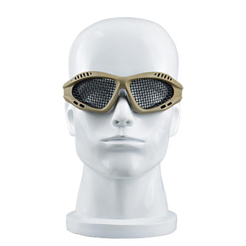 Taktické brýle Kovová síťka Typ 0 Nárazuvzdorné ochranné brýle Vojenský fanoušek Vybavení Pro