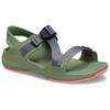 Crocs Zong Ye Sandale Casual Versatile pentru Plajă Sandale Unisex Verde 212711-2CP